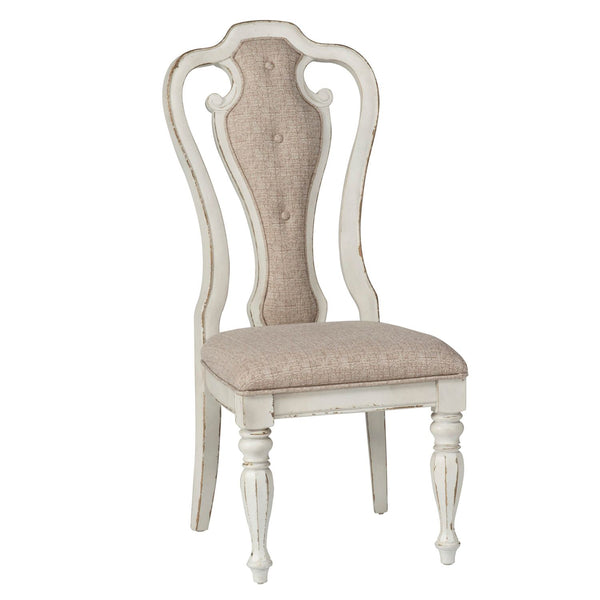 Magnolia Manor Opt 5 Piece Pedestal Table Set - 244-DR-O5PDS