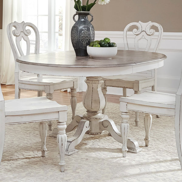 Magnolia Manor Pedestal Table - 244-DR-PED