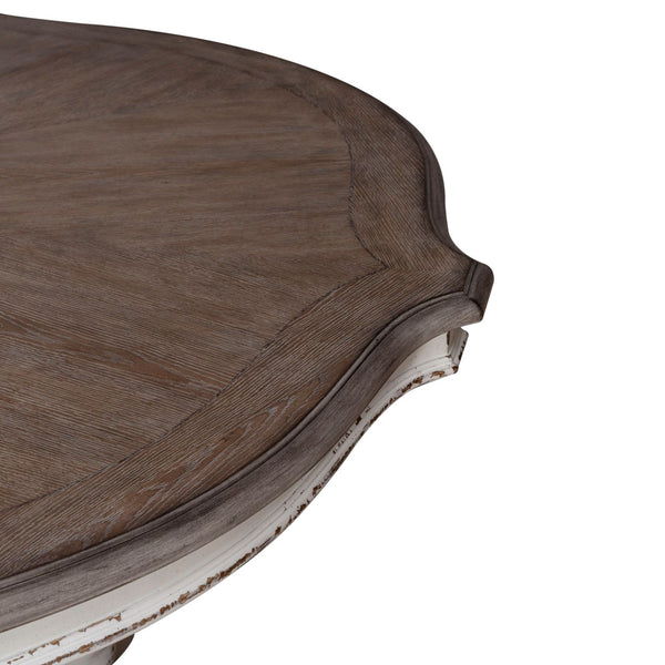 Magnolia Manor Round Table Set - 244-DR-ROS