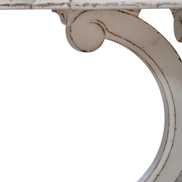 Magnolia Manor Round Table Set - 244-DR-ROS