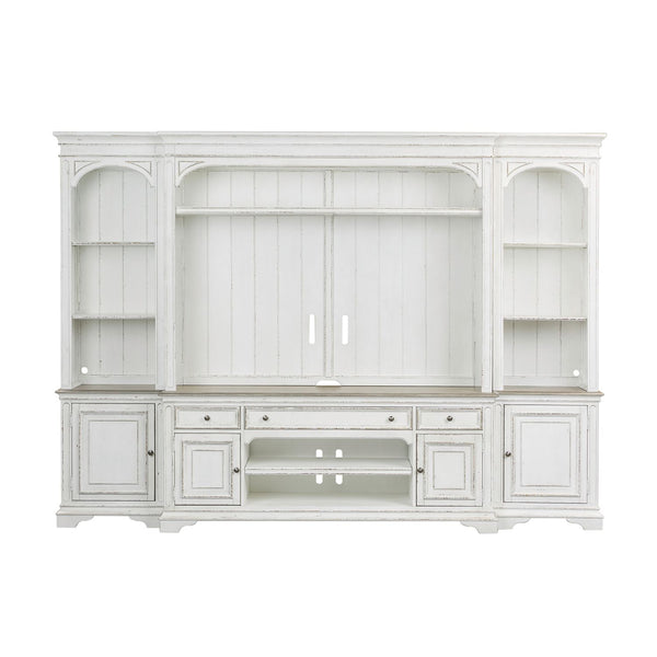 Magnolia Manor Entertainment Center with Piers - 244-ENTW-ECP