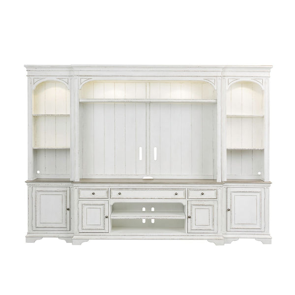 Magnolia Manor Entertainment Center with Piers - 244-ENTW-ECP