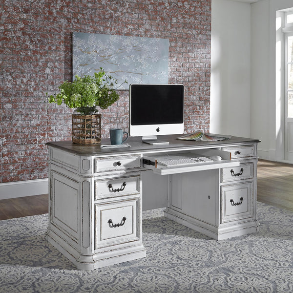 Magnolia Manor Jr Executive Desk Top - 244-HO105T