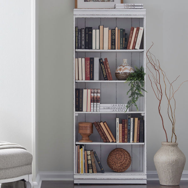 Magnolia Manor 72 Inch Bookcase (RTA) - 244-HO3072