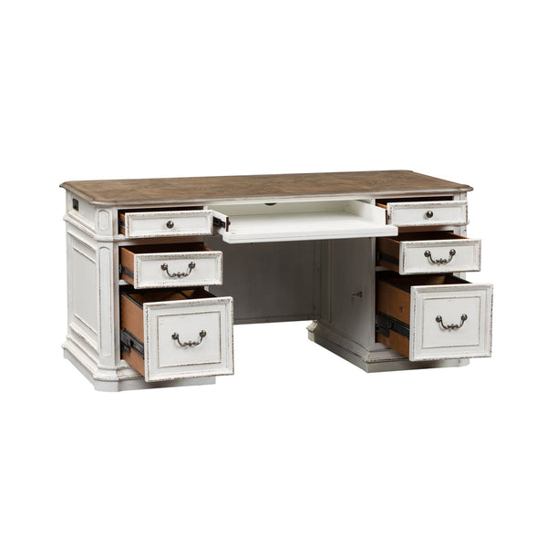 Magnolia Manor Complete 5 Piece Desk - 244-HOJ-CDS
