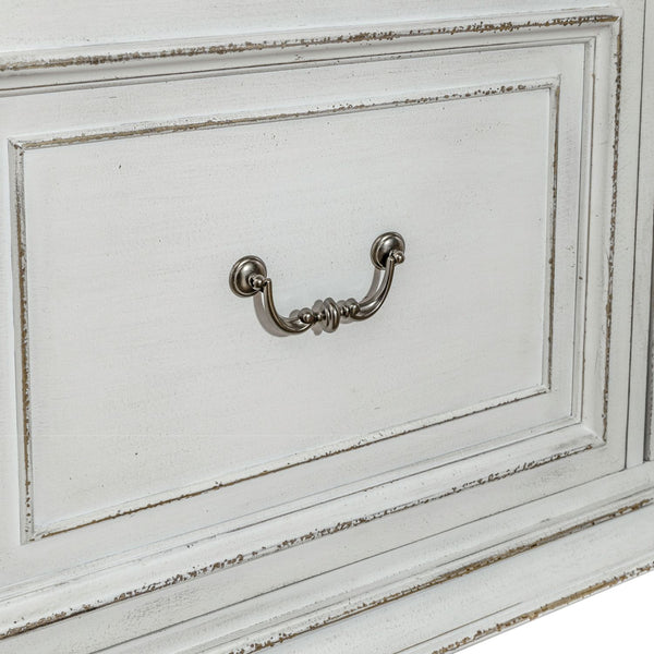Magnolia Manor Opt Credenza & Hutch - 244-HOJ-OCHS