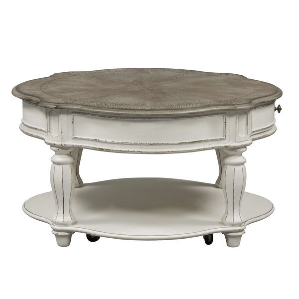 Magnolia Manor Round Cocktail Table