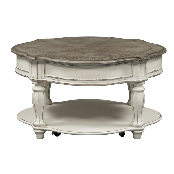 Magnolia Manor Round Cocktail Table