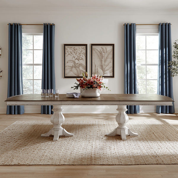 Magnolia Manor Double Pedestal Table Top - 244-T4424