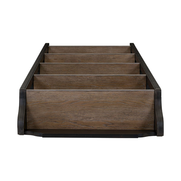 Magnolia Manor Leaning Pier Bookcase - 244B-BK201