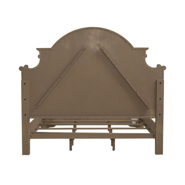 Magnolia Manor Queen Panel Bed - 244N-BR-QPB