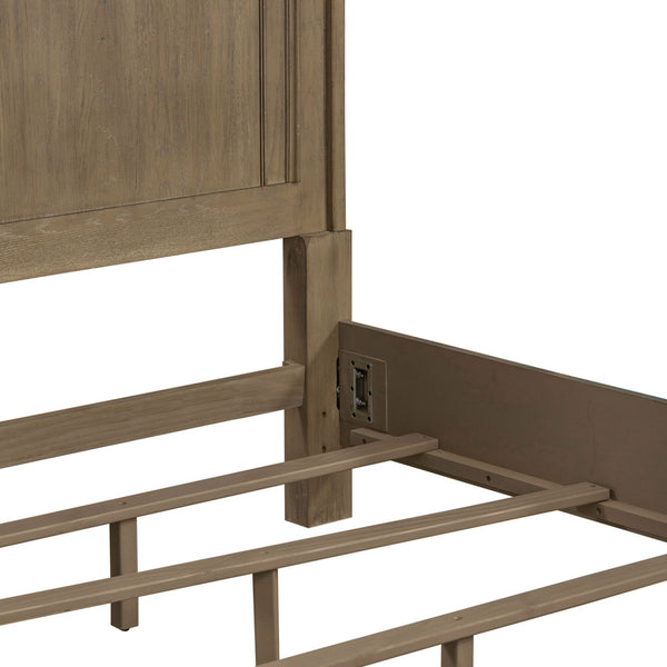 Magnolia Manor Queen Panel Bed - 244N-BR-QPB