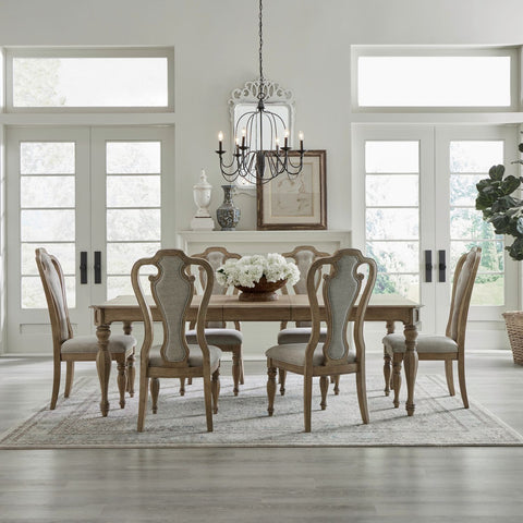 Magnolia Manor 7 Piece Rectangular Table Set