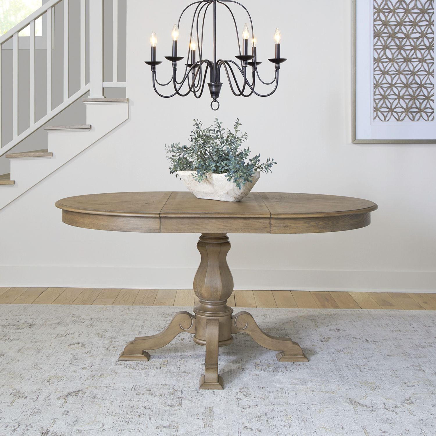 Magnolia Manor Pedestal Table Set