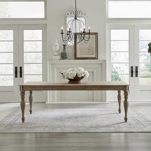 Magnolia Manor Rectangular Leg Table