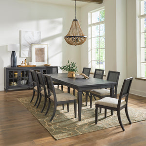 Caruso Heights 271-CD-9RLS 9 Piece Rectangular Table Set
