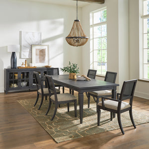 Caruso Heights 271-CD-O7RLS Opt 7 Piece Rectangular Table Set
