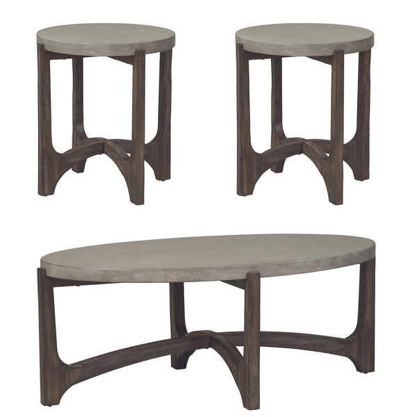 Cascade 3 Piece Set (1-Cocktail 2-End Tables) - 292-OT-3PCS