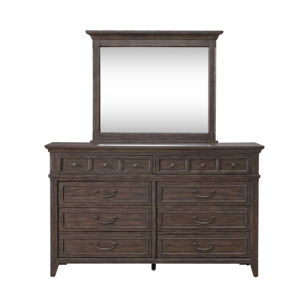 Paradise Valley Dresser & Mirror - 297-BR-DM