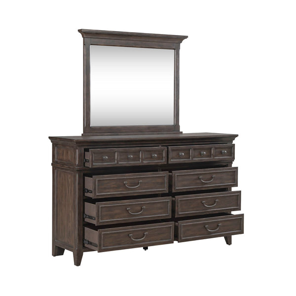 Paradise Valley Dresser & Mirror - 297-BR-DM