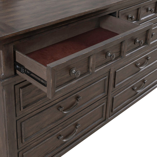 Paradise Valley Dresser & Mirror - 297-BR-DM