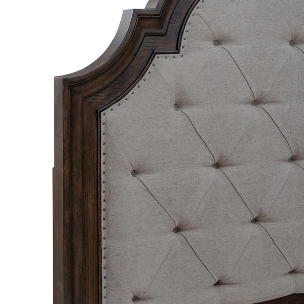 Paradise Valley Queen Uph Arched Panel Headboard - 297-BR13HU