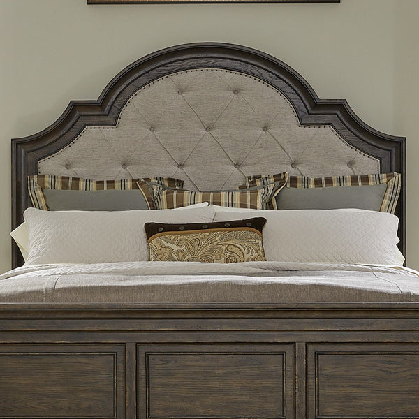 Paradise Valley Queen Uph Arched Panel Headboard