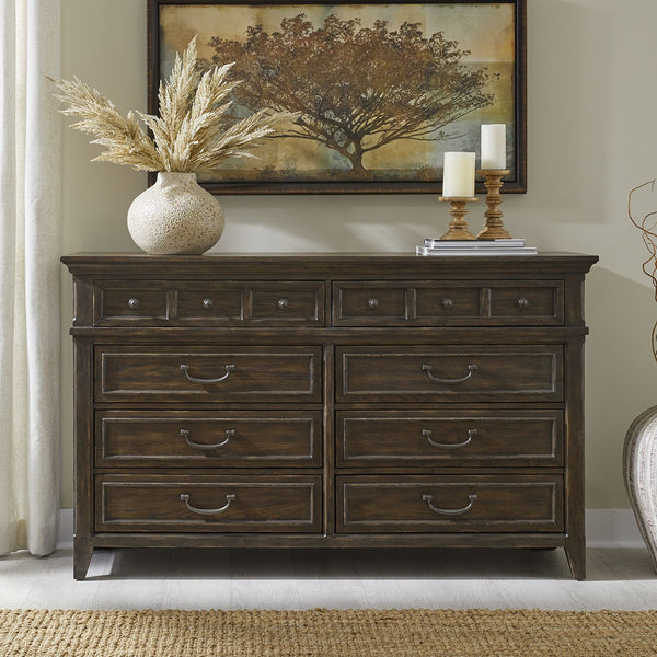Paradise Valley 8 Drawer Dresser - 297-BR31