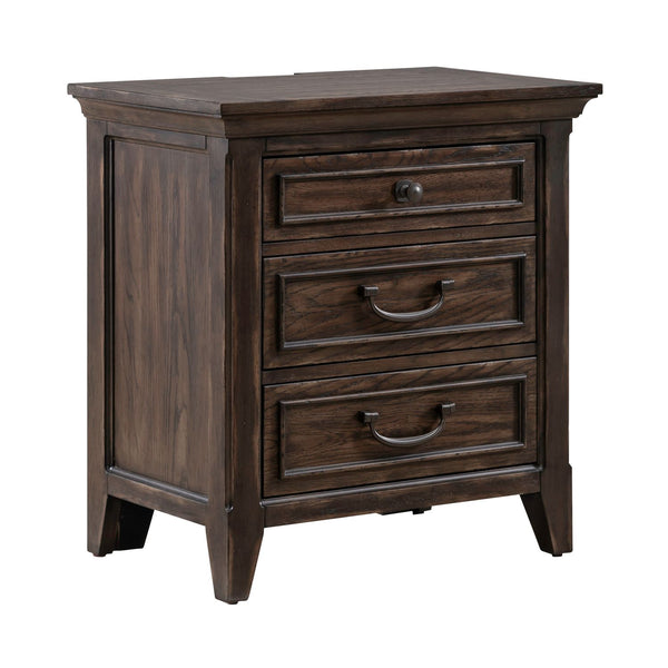 Paradise Valley Nightstand w/ Charging Station - 297-BR61