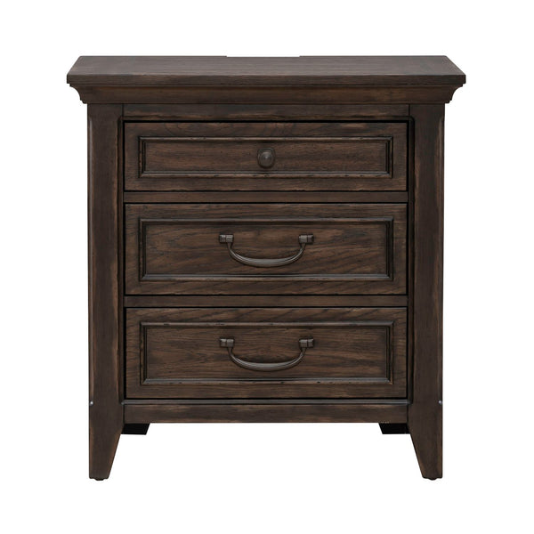 Paradise Valley Nightstand w/ Charging Station - 297-BR61