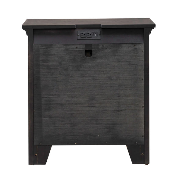 Paradise Valley Nightstand w/ Charging Station - 297-BR61