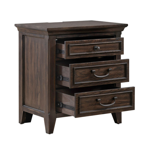 Paradise Valley Nightstand w/ Charging Station - 297-BR61