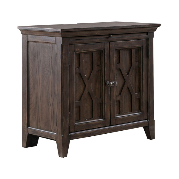 Paradise Valley 2 Door Bedside Chest w/ Charging Station