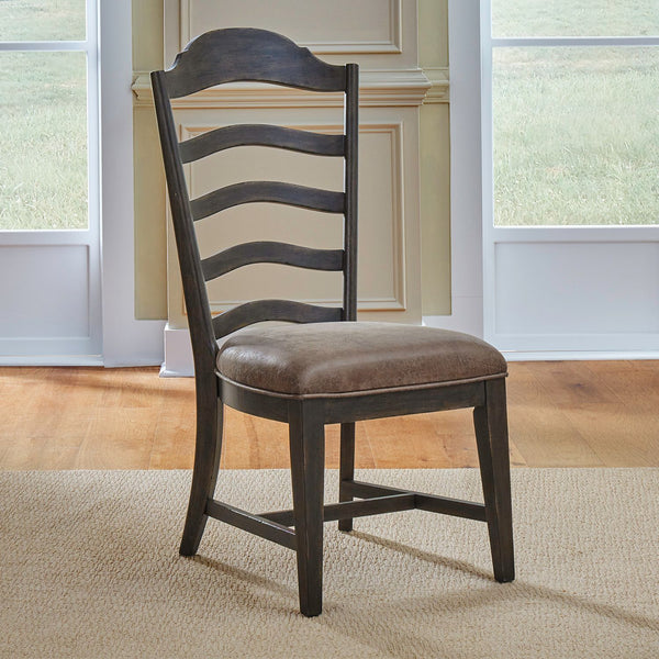 Paradise Valley Uph Ladder Back Side Chair (RTA) - 297-C2001S