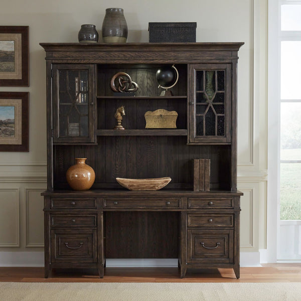 Paradise Valley Executive Credenza Hutch - 297-HO132