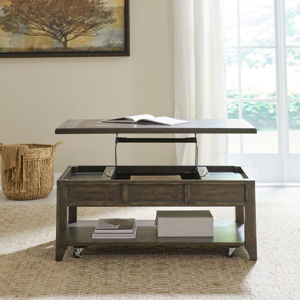 Paradise Valley Lift Top Cocktail Table - 297-OT1011