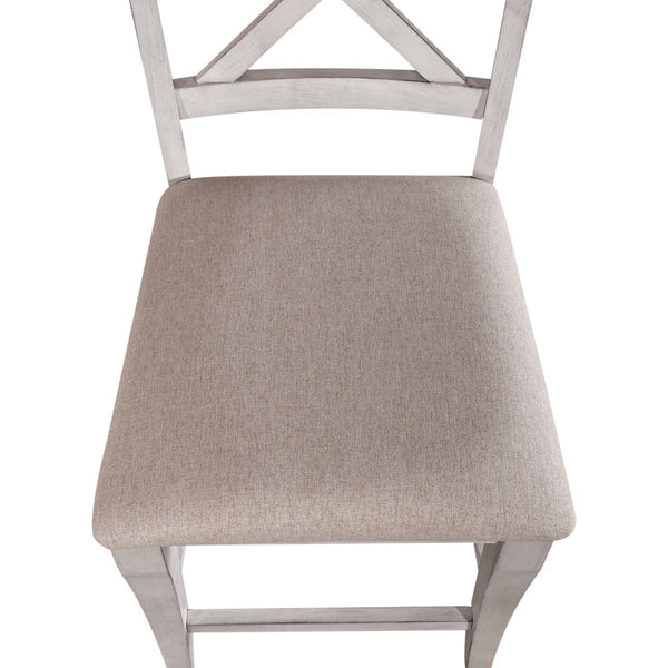 Ocean Isle Uph X Back Counter Chair (RTA) - 303W-B300124