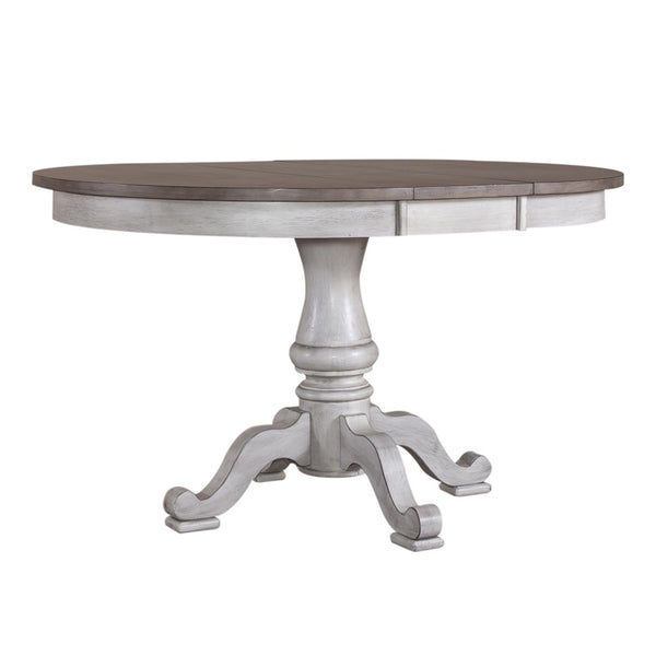 Ocean Isle Pedestal Table Set - 303W-CD-PED