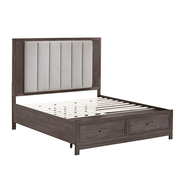 Modern Edge King Storage Bed - 313-BR-KSB