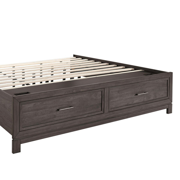Modern Edge King Storage Bed - 313-BR-KSB