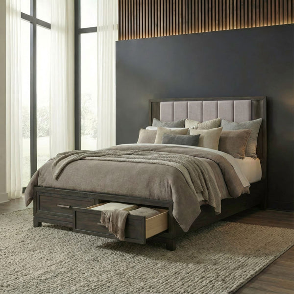 Modern Edge King Storage Bed - 313-BR-KSB