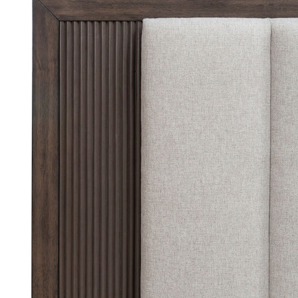 Modern Edge Queen Uph Bed - 313-BR-QUB
