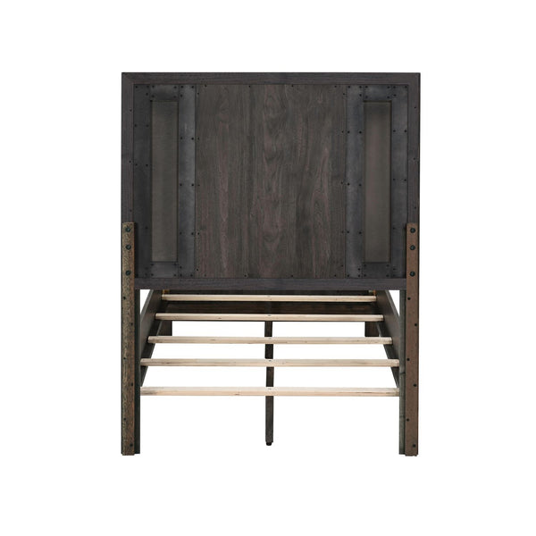 Modern Edge Twin Panel Bed - 313-BR-TPB