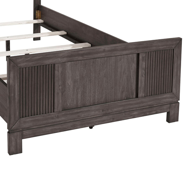 Modern Edge Twin Panel Bed - 313-BR-TPB