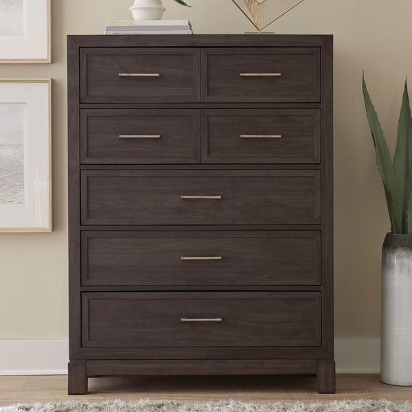Modern Edge 5 Drawer Chest - 313-BR41