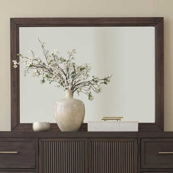 Modern Edge Landscape Mirror