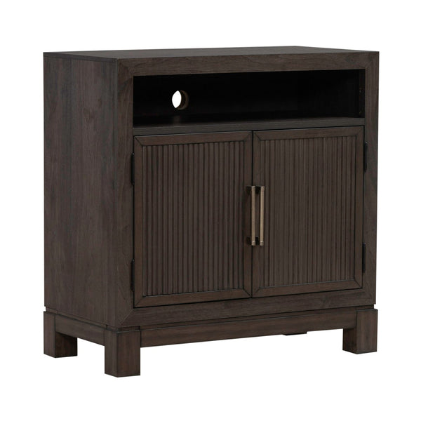 Modern Edge Bedside Chest w/ Charging Station - 313-BR62