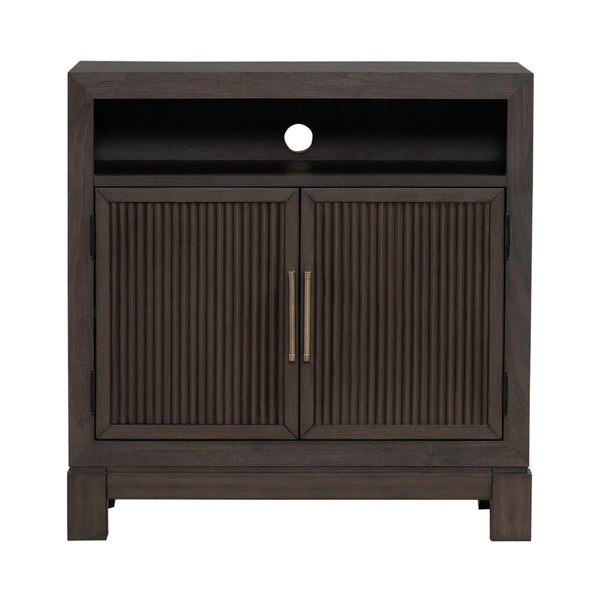 Modern Edge Bedside Chest w/ Charging Station - 313-BR62