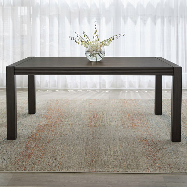 Modern Edge Rectangular Leg Table - 313-T4072
