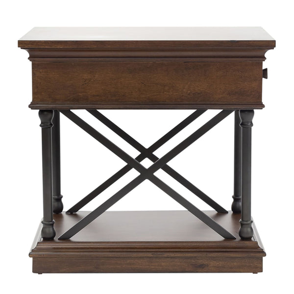 Tribeca Drawer Chair Side Table - 315-OT1021